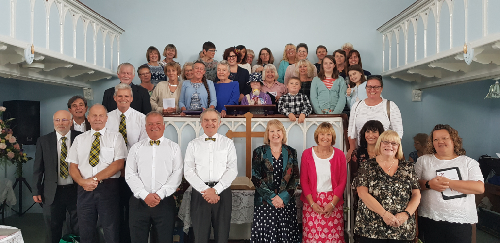 Roseland and Indian Queens Community Choirs singing together